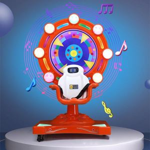 Machine de jeu à monnayeur avec éclairage LED coloré, type Grande Roue à rotation 360 degrés, pour enfants, vente en gros - Product Image 5