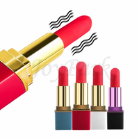 JoyPark Heißer G-Punkt-Nippelstimulator Mini-Bullet-Lippenstift-Vibrator IPX5 Wasserdicht 10-Gang USB Wiederaufladbar Latexfreies Sexspielzeug