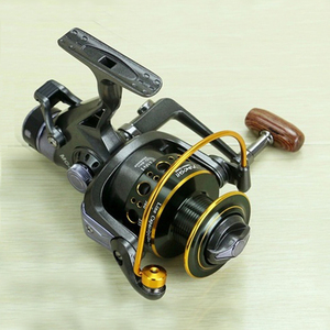 <span class=keywords><strong>Moulinet</strong></span> de pêche en métal à Double charge, matériel à tambour fixe <span class=keywords><strong>5000</strong></span>, adapté à la pratique en eau salée, nouveauté - Product Image 5