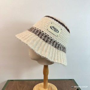 Korean Style Knitted Bucket <b>Hat</b> Black Beige Coffee Red <b>Purple</b> Warm Autumn Winter Unisex Fisherman <b>Hat</b> Shade Spring Fall - Product Image 3