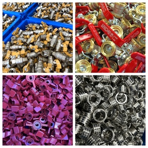 IFAN 공장 1/4''-4'' 황동 볼 밸브 수동 체크 및 스톱 밸브 물 제어용 맞춤형 OEM 지원 - Product Image 3