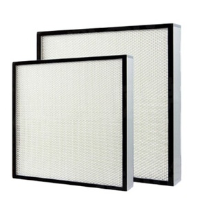 Filtre à air de haute qualité à cadre en plaque H13 H14 24x24x6 Filtres industriels - Product Image 2