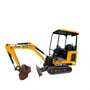 High Digging Power Track Bucket Attachment 2019 JCB 15 c Mini Digger Excavator Like Kubota Cat Volvo Low Hours Nice - Product Image 1