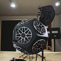 Ensemble complet de studio musical TS12 Passive Bass, enceinte de monitoring professionnelle, haut-parleur de conférence pleine fréquence, matériau audio Splint, noir