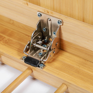 <b>Bamboo</b> Computer Desk 75.5X50X35Cm Foldable Rectangular Study <b>Table</b> For Children Adults Students Dormitory Use - Product Image 3