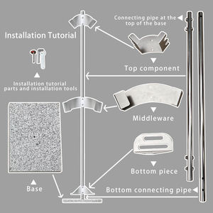 <span class=keywords><strong>Support</strong></span> <span class=keywords><strong>pour</strong></span> <span class=keywords><strong>pelle</strong></span> à <span class=keywords><strong>pizza</strong></span> en acier inoxydable 304 avec manche en marbre, brosse à <span class=keywords><strong>pizza</strong></span> simple face, kit de <span class=keywords><strong>pelle</strong></span> à <span class=keywords><strong>pizza</strong></span> avec <span class=keywords><strong>support</strong></span> d'outils autoportant - Product Image 4