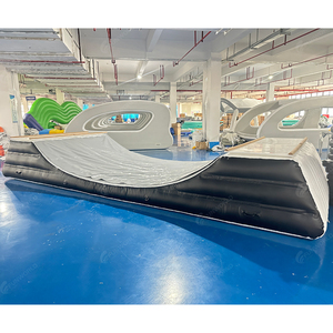 <span class=keywords><strong>Rampa</strong></span> Gonfiabile per Skateboard, <span class=keywords><strong>Rampa</strong></span> Modulare a Onda per BMX, Bici, Monopattini, <span class=keywords><strong>Pattini</strong></span>, <span class=keywords><strong>Rampa</strong></span> per Sport all'Aperto - Product Image 2