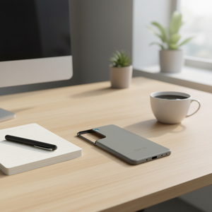 Coque arrière de remplacement grise pour Samsung Galaxy S22 5G - Product Image 2