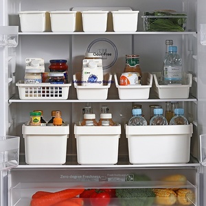 Contenitore Moderno Multifunzionale per Frigorifero e <span class=keywords><strong>Congelatore</strong></span>, Scatola per Conservazione Alimenti Stile Cassetto - Product Image 3
