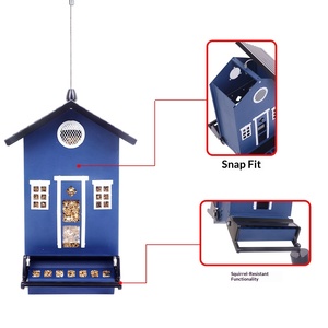 Cross-Biên Giới Mới Ngoài Trời Treo Kim Loại Nhựa Tự Động <span class=keywords><strong>Bird</strong></span> Trung Chuyển Cho Sân Vườn Tùy Biến Nguồn Nhà Sản Xuất - Product Image 3