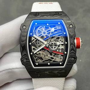 High-end RM6702 barrel-shaped carbon fiber waterproof men's business automatic <b>mechanical</b> <b>watch</b> - Product Image 2