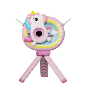 Caméra pour enfants de haute qualité à bas <span class=keywords><strong>prix</strong></span> avec fonction d'enregistrement, licorne, caméra vidéo 1080p, cadeau <span class=keywords><strong>photo</strong></span>, cadre de dessin animé, caméra HD avec support - Product Image 5