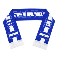 Werbeartikel Digital Bedruckter Fußballverein-Fanschals Umweltfreundlicher Gestrickter Polyester JOHNIN Halstuch als Willkommensgeschenk