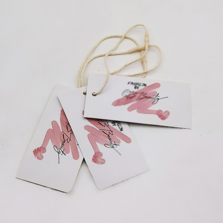 Hang Tags and Labels/Tshirt White Hang Tag Round Paper Price Tags for Clothing