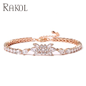 Bracelets de tennis en diamant pour femmes, modèle BP5028, breloque de styliste, en <span class=keywords><strong>or</strong></span> <span class=keywords><strong>24</strong></span> <span class=keywords><strong>carats</strong></span>, 2022 - Product Image 2