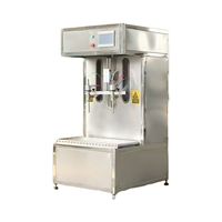 Machine de remplissage d'huile lubrifiante Baril et pochette en gros d'usine Huile d'olive Liquides visqueux Application alimentaire Type d'emballage de canette
