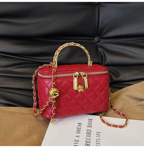 Bolso de Hombro Tipo Cubo de PU de Alta Calidad para Mujer, con Cierre de Cremallera, Estilo Moderno y Popular, Novedad 2026 - Product Image 5