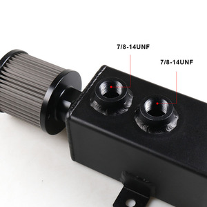 Réservoir d'huile auxiliaire carré de 1L, filtre à air, best-seller transfrontalier, modification automobile, évent d'huile - Product Image 5