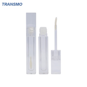Tubos de Brillo Labial Ecológicos de 6 ml con Logotipo Personalizado, Envases de Plástico Transparente para Brillo Labial Líquido, Suministro al por Mayor - Product Image 1