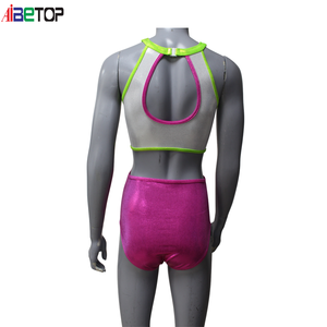 Costume <span class=keywords><strong>de</strong></span> gymnastique <span class=keywords><strong>artistique</strong></span> personnalisé, compétences pour le <span class=keywords><strong>patinage</strong></span> <span class=keywords><strong>artistique</strong></span>, le ballet, design professionnel gratuit, broderie scintillante, respirant - Product Image 2