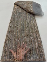 9 couleurs paillettes dentelle perlée perle dentelle de mariée pour robe de soirée tissu