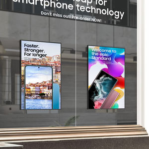 Écran LCD numérique double face haute luminosité pour vitrine de magasin, avec Wi-Fi et Bluetooth, amovible, MOQ 1 pièce - Product Image 2