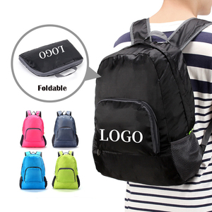 Promotion Advertises Recycle High Quality Bag Large Capacity Lightweight Folding Travel Storage Backpack