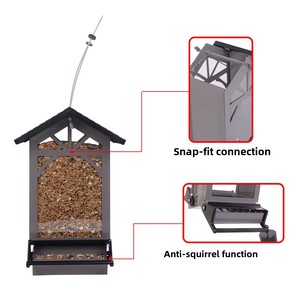 Xuyên biên giới mới treo ngoài trời kim loại & Nhựa Tự động nạp chim cho sân & vườn với tùy biến - Product Image 4