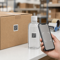 Nouvelles étiquettes adhésives personnalisées en PVC résistant à la chaleur, anti-contrefaçon, pour cosmétiques, codes-barres, jardinage et fleurs