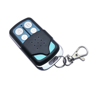 Télécommande universelle sans fil RF 433 MHz pour portes électriques, portes de garage, clonage, boîtier métallique