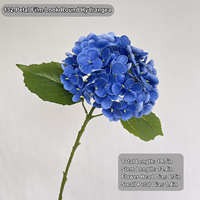 Hortensia Artificiel HGA Effet Naturel à Tige Unique pour Centre de Table de Mariage, Décoration de Table de Réception, Vente en Gros