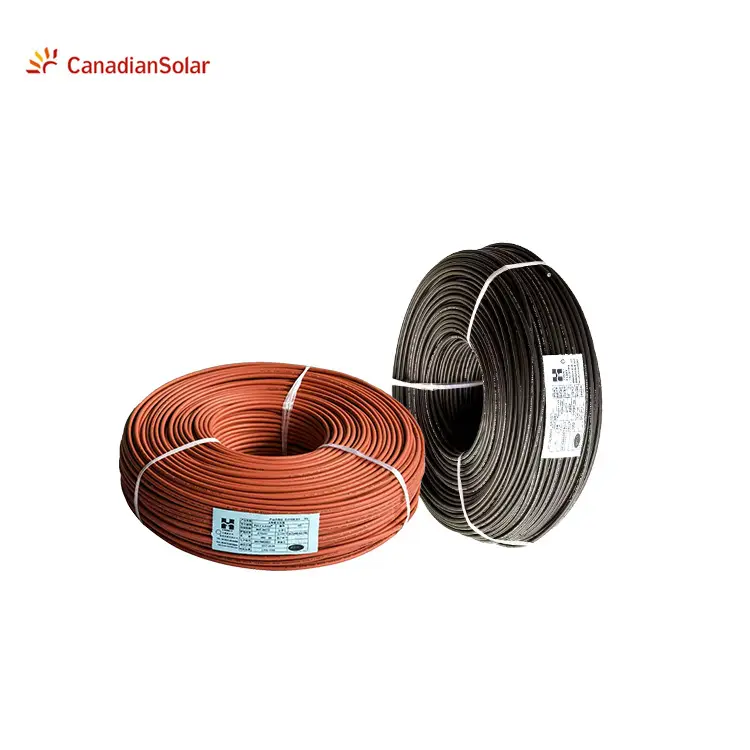 CanadianSolar China Supplier PV1-F 4MM Solar Cable 6MM Waterproof Solar PV Power Cable