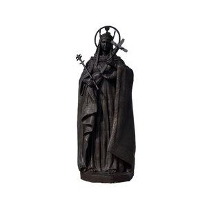 Chiesa del regalo religioso in ottone cattolico Saint Margaret all'aperto giardino statua a grandezza naturale scultura in bronzo personalizzata - Product Image 6