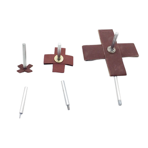 Outil de ponçage d'angle personnalisé en usine chinoise, outil de polissage de tuyaux, outils abrasifs à papier de verre croisé, tampon croisé - Product Image 1