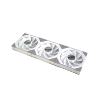 Ventilateurs de refroidissement silencieux ARGB 120mm PWM pour boîtier PC, refroidisseur de processeur de bureau et ventilateurs de boîtier d'ordinateur, éclairage RVB