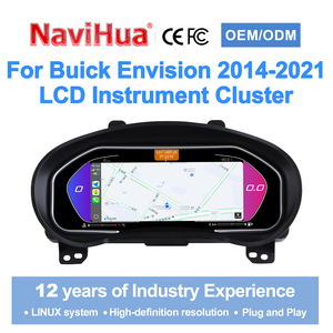 Navihua pour Buick Envision 2014-2021 Nouvelle Arrivée Tableau de Bord Numérique Automobile Système Linux Carplay Écran LCD Panneau Virtuel - Product Image 2