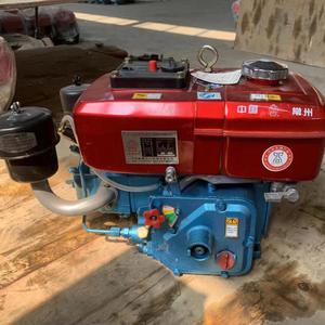 Moteur diesel monocylindre 4 temps refroidi par eau 4HP R170 avec démarrage au pied et roulement - Product Image 1