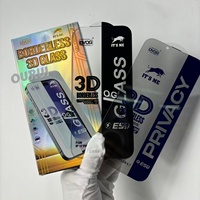 Protection d'écran en verre trempé 3D sans bordure, ultra-courbé, anti-statique OG It's Me pour iPhone 18 Pro Max 17 16