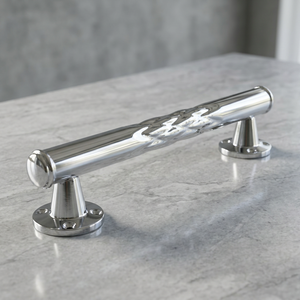 Prevención de Caídas Esencial! Barra de Seguridad Antideslizante para Baño de Acero Inoxidable 304, Montada en la Pared, Cromada, Duradera - Product Image 1