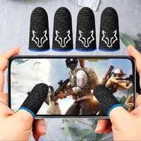 Manchons de jeu en fibre d'argent : ultra-fins et confortables, antidérapants et à toucher sensible. Idéal pour les jeux d'e-sport.