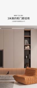 Cierre Magnético de Plástico para Puertas con Mecanismo de Rebote y Botón para Cajones y Armarios - Sin Tirador, para Cocina, Hospital, Hotel, Apartamento - Product Image 3