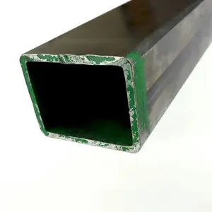 EN S355 JIS ASTM A500 BS 1387 400*400 demir kare içi boş bölüm çelik Metal boru boru profilleri