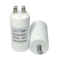 Fabriqué en Chine Composants électroniques Condensateur de climatiseur de haute qualité CBB65CBB60CD60CBB61 45uf 450v AC