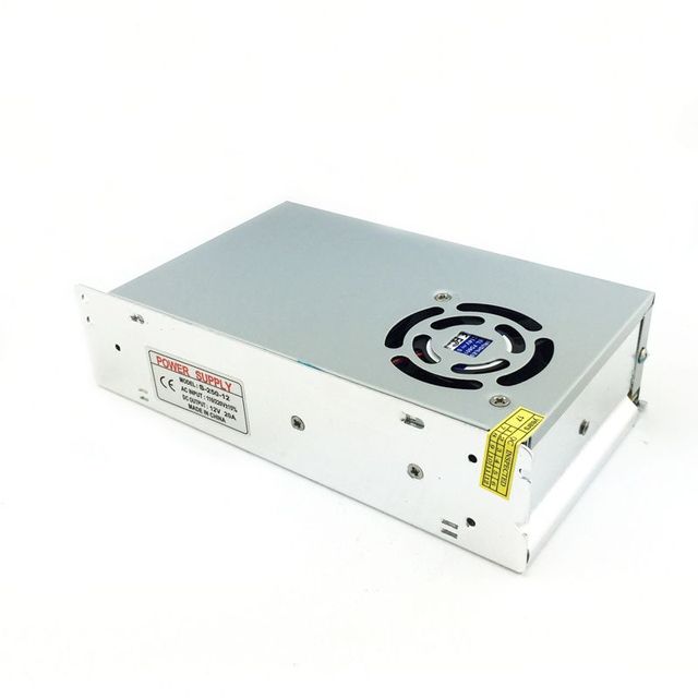 12V20A Stainless Steel CCTV Power Supply with LED Power Indicator