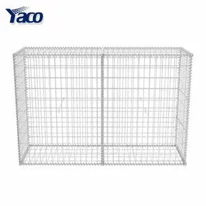 1x1x1 2x1x1 1x0.5x0.5m Welded Galvanized Gabion Cage Mesh Gabion