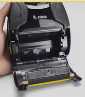 Printer Mobile 72mm Zebra ZR328 plus Printer Barcode Nirkabel Mini Portabel Thermal Langsung 203dpi untuk Pos