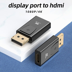 Adaptador DP <span class=keywords><strong>a</strong></span> <span class=keywords><strong>HDMI</strong></span> 4K 1080P de Precio de Fábrica SIPU, Conector DisplayPort <span class=keywords><strong>a</strong></span> <span class=keywords><strong>HDMI</strong></span> <span class=keywords><strong>Macho</strong></span> <span class=keywords><strong>a</strong></span> <span class=keywords><strong>Hembra</strong></span> Chapado en Oro para Televisores y Monitores - Product Image 3