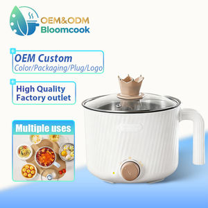 2025 Bloomcook OEM 뜨거운 냄비 + 세트 전기 밥솥 빠른 난방 비 스틱 미니 휴대용 전기 요리 냄비 - Product Image 1