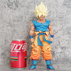 Figurines de Son Goku <span class=keywords><strong>Super</strong></span> Saiyan de <span class=keywords><strong>Dragon</strong></span> <span class=keywords><strong>Ball</strong></span>, décoration de bureau, vente en gros, nouveauté, cadeau décoratif, jouet - Product Image 3