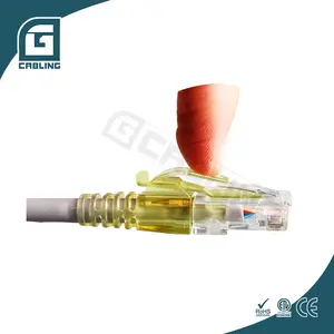 Gcabling Dây Nhảy Lan Cat6 10G Của Nhà Máy Trung Quốc Có Khóa Cáp Ethernet RJ45 Mạng UTP Dây Nối Cat6a